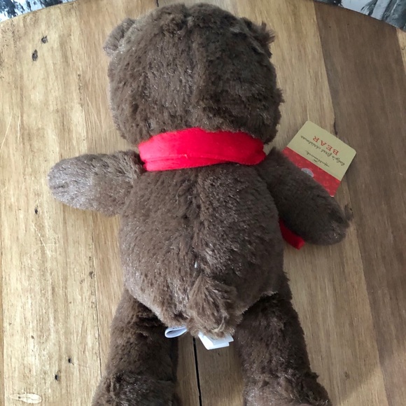 BABY’S 1st CHRISTMAS Teddy Bear Hallmark Plush Toy Stuffed Animal NWT - Picture 4 of 9